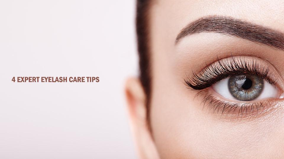 4 Expert Eyelash care tips