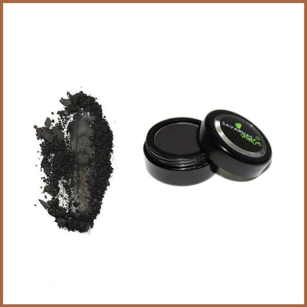 Eyebrow Powder Soft Jet Black - SavarnasMantra